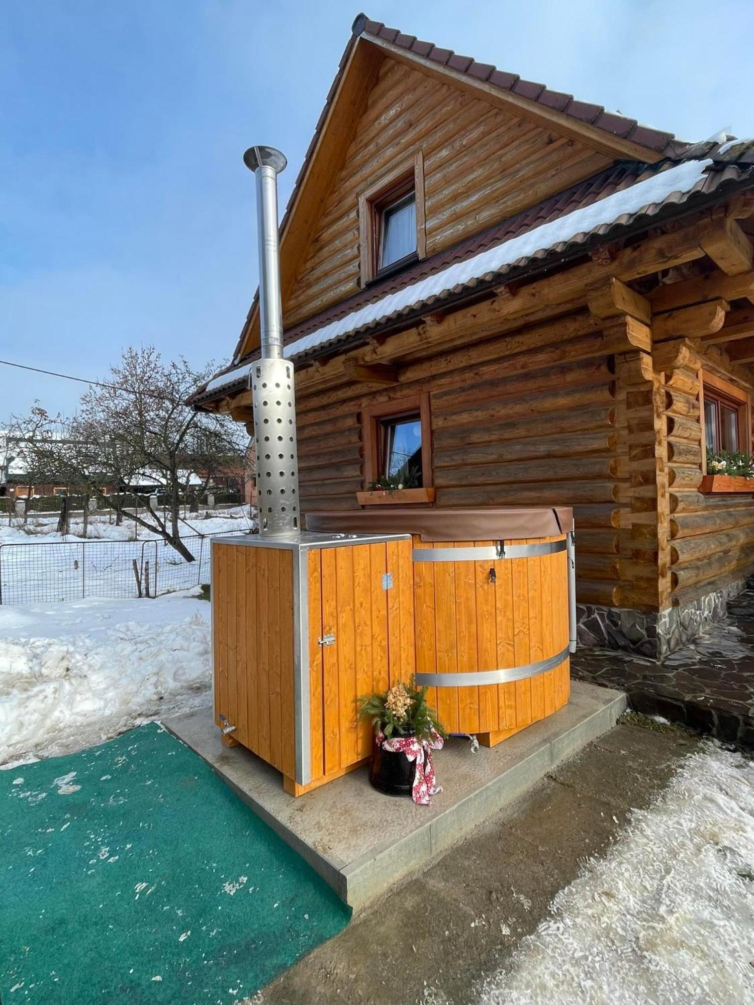 Drevenica Zapadne Tatry S Kupacou Kadou A Krbom Apartamento Žiar Exterior foto