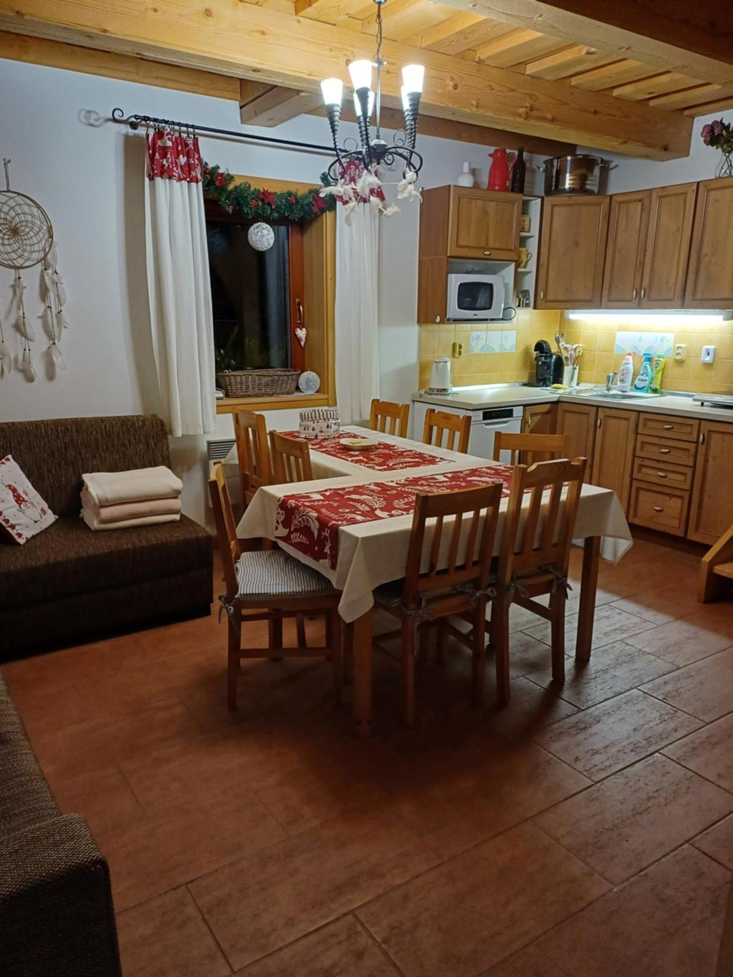 Drevenica Zapadne Tatry S Kupacou Kadou A Krbom Apartamento Žiar Exterior foto